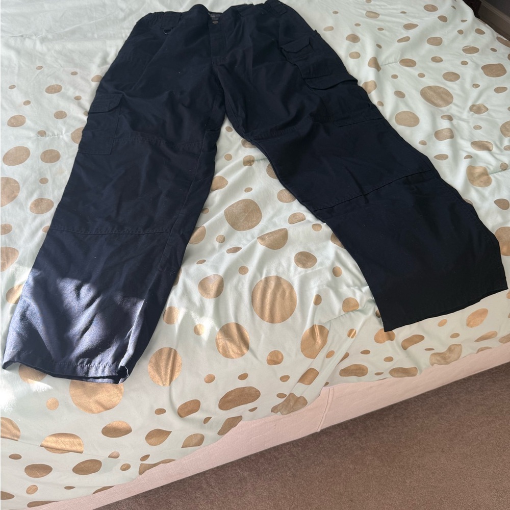 5.11 Tactical Men's Black Cargo Pants